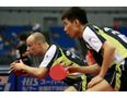 Lucjan Błaszczyk i Wang Zeng Yi/foto by Rémy Gros ITTF