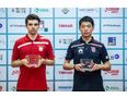Jakub Dyjas i Wei Shihao - fot. ITTF